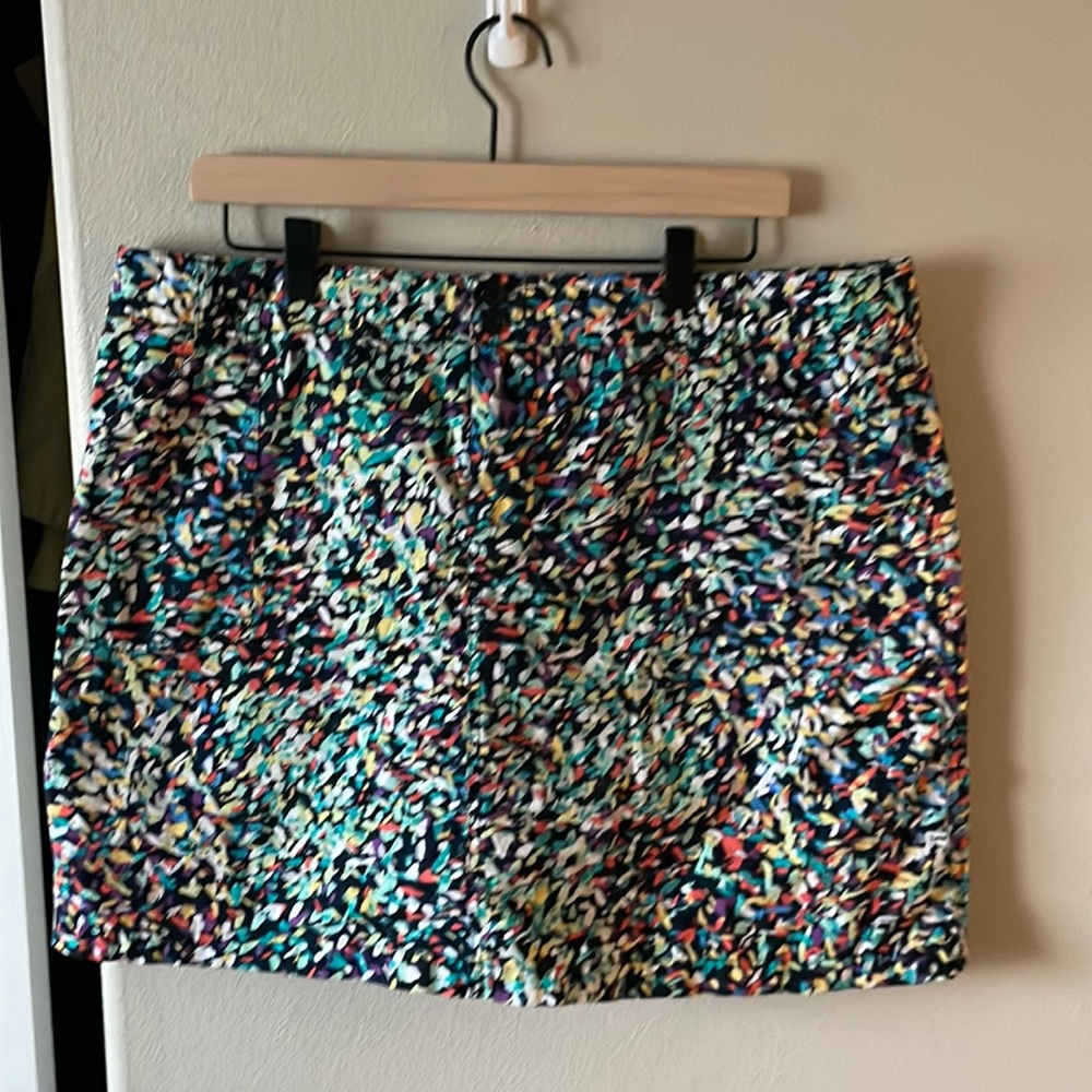 Multicolored women’s skort